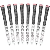 Golf Pride MCC ALIGN Golf Club Grip, Standard &amp; Midsize | All-Weather Hybrid Grip with Raised Ridge Technology, For Men and Women, Brushed Cotton Cord and Pebbled Texture