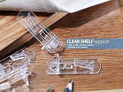 Jamiikury 60pcs Locking Shelf Support Pegs, 5mm