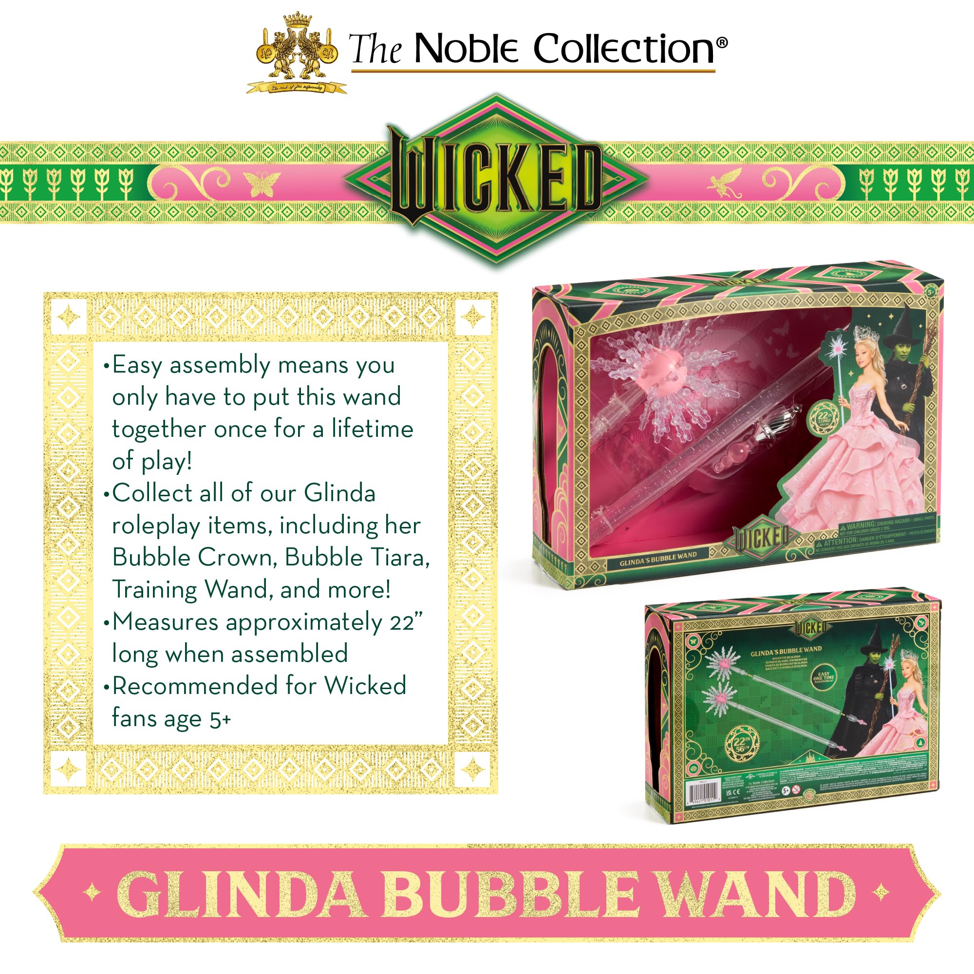 Wicked Glinda's Bubble Wand