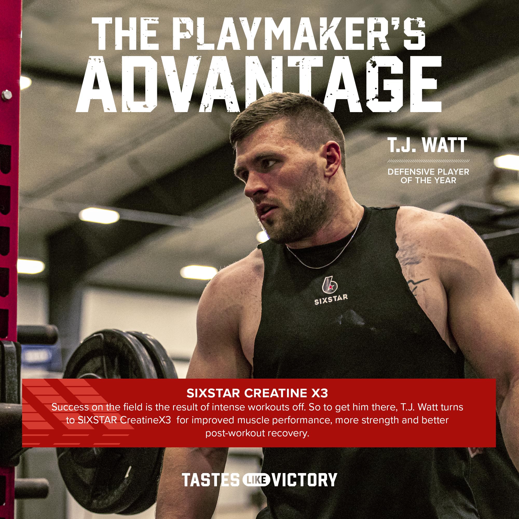 Six Star Creatine Monohydrate Powder, X3 (Fruit Punch) - Flavored Creatine HCl Powder Monohydrate Supplement for Muscle Building & Performance - Post Workout Supplement for Men & Women - 30 Servings