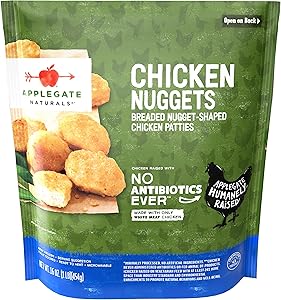 Applegate, Natural Chicken Nuggets Family Size, 16oz (Frozen)