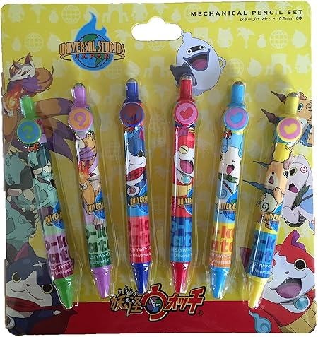 Amazon ユニバーサル スタジオ ジャパン 妖怪ウォッチ シャープペン 0 5mm ６本セット アニメ 萌えグッズ 通販