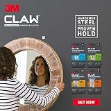 3M CLAW Plasterboard Picture Hanger 4 Hangers Holds Up To 7 kg view 9