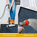 Homatz Hallway Runner Rug Blue 60x120cm Non-Slip Heavy Duty Dirt Trapper view 5