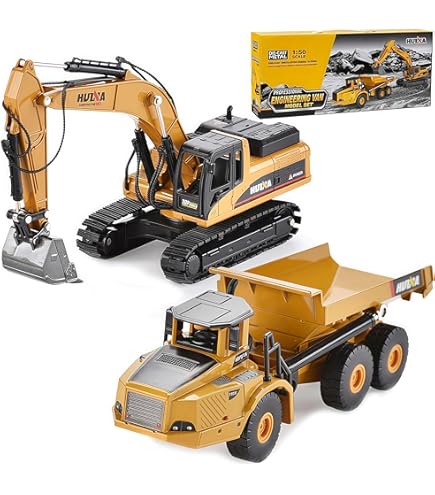 FloZ CASE CX490D Crawler Excavator 1/50 Diecast Truck Pre-Built