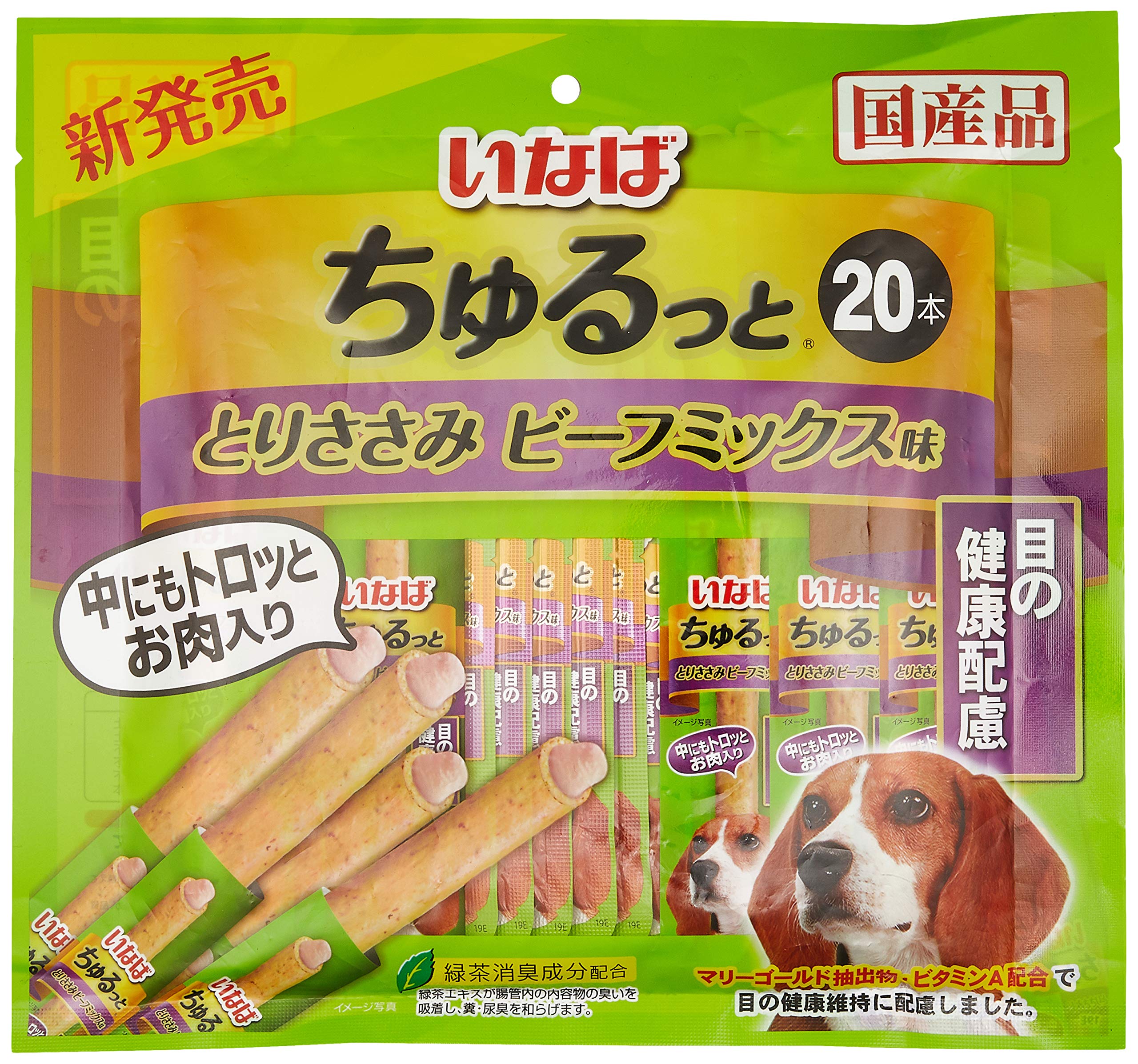 いなば ちゅるっと とりささみ ビーフミックス味の商品画像