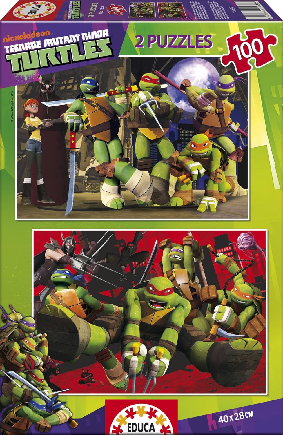 Puzzles Educa Tortugas Ninja puzzles x piezas