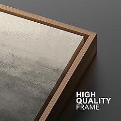 MUDECOR Framed Canvas Print Wall Art Set Monochrome