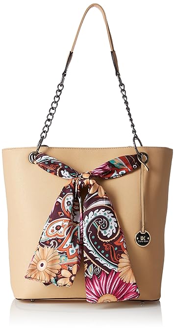 Diana Korr Womens Handbag (Beige) (DK26HAPR)