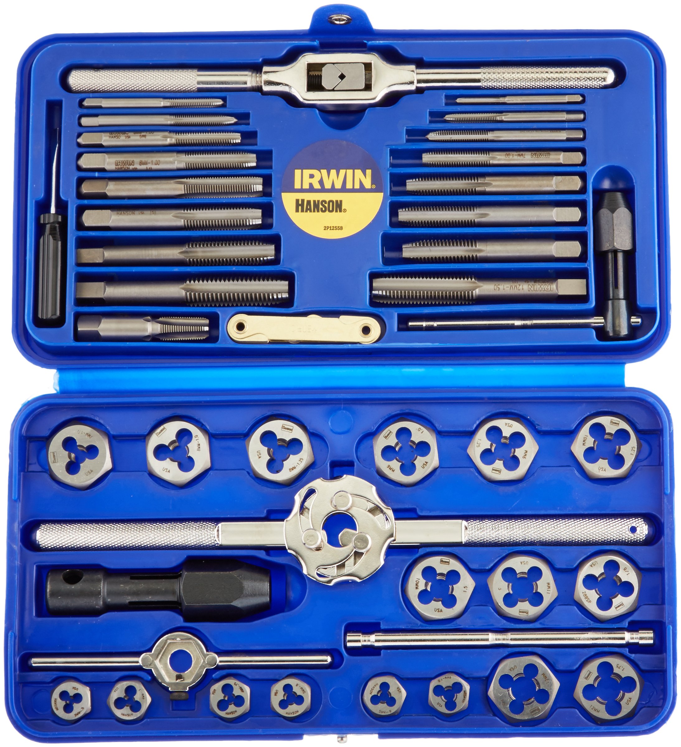 IRWIN Tools Metric Tap and Hex Die Set, 41Piece (26317) eBay