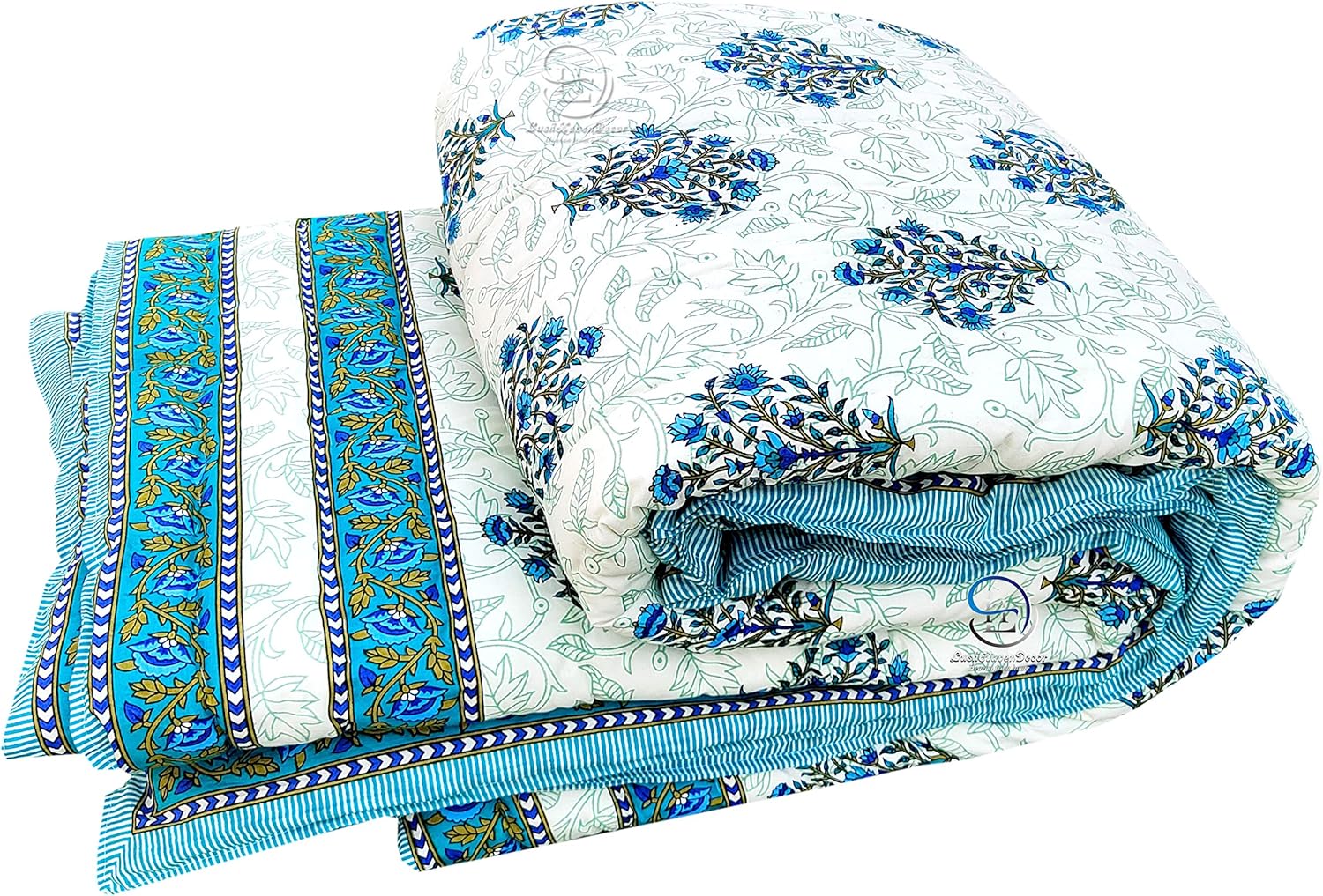 Buy LushHavenDecor Rajasthani Cotton and Microfiber Jaipuri Razai ac