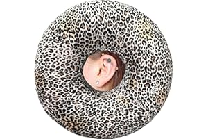 BVOKQUC Ear Piercing Pillow for Side Sleepers Pillows with Holes for Ear Pain,Donut Pillow for Ear Side Sleeping Pillow for Adults CNH Ear Pain Relief Pressure Sores Ear Pillow with Hole in Center