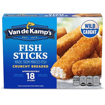Van de kamp's fish sticks crunchy - 18 ct (019600920311)