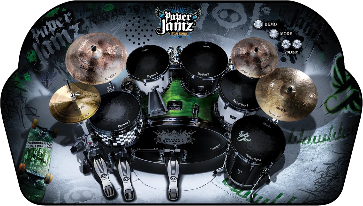 Wow Wee Paper Jamz Drum Instant Rockstar Rock 5 Amazon.co.uk Toys & Games