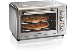 Hamilton Beach Countertop Rotisserie Convection Toaster Oven, Extra-Large, Stainless Steel (31103DA)