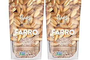 Pereg Farro 16oz (2 Pack = 2 lb) | Nutritious Grain, Rich In Proteins & Fibers, Easy To Cook Rice Alternative, Resealable Packaging