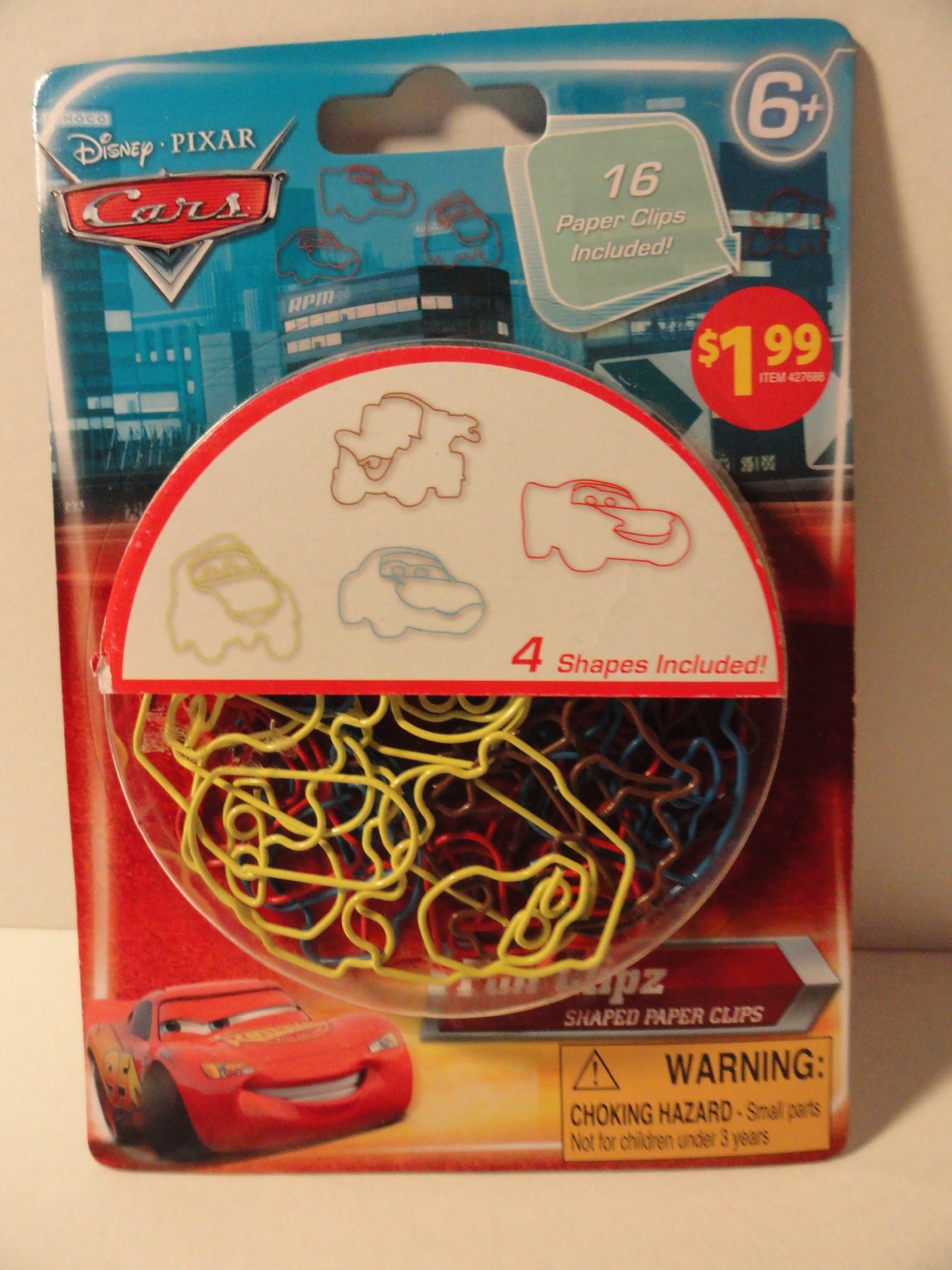 Disney Fun Clipz Paper Clips in 4 Shapes