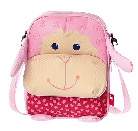 sigikid, Mädchen, Kinder Rucksack und Umhängetasche, Schaf, Rosa, 24665