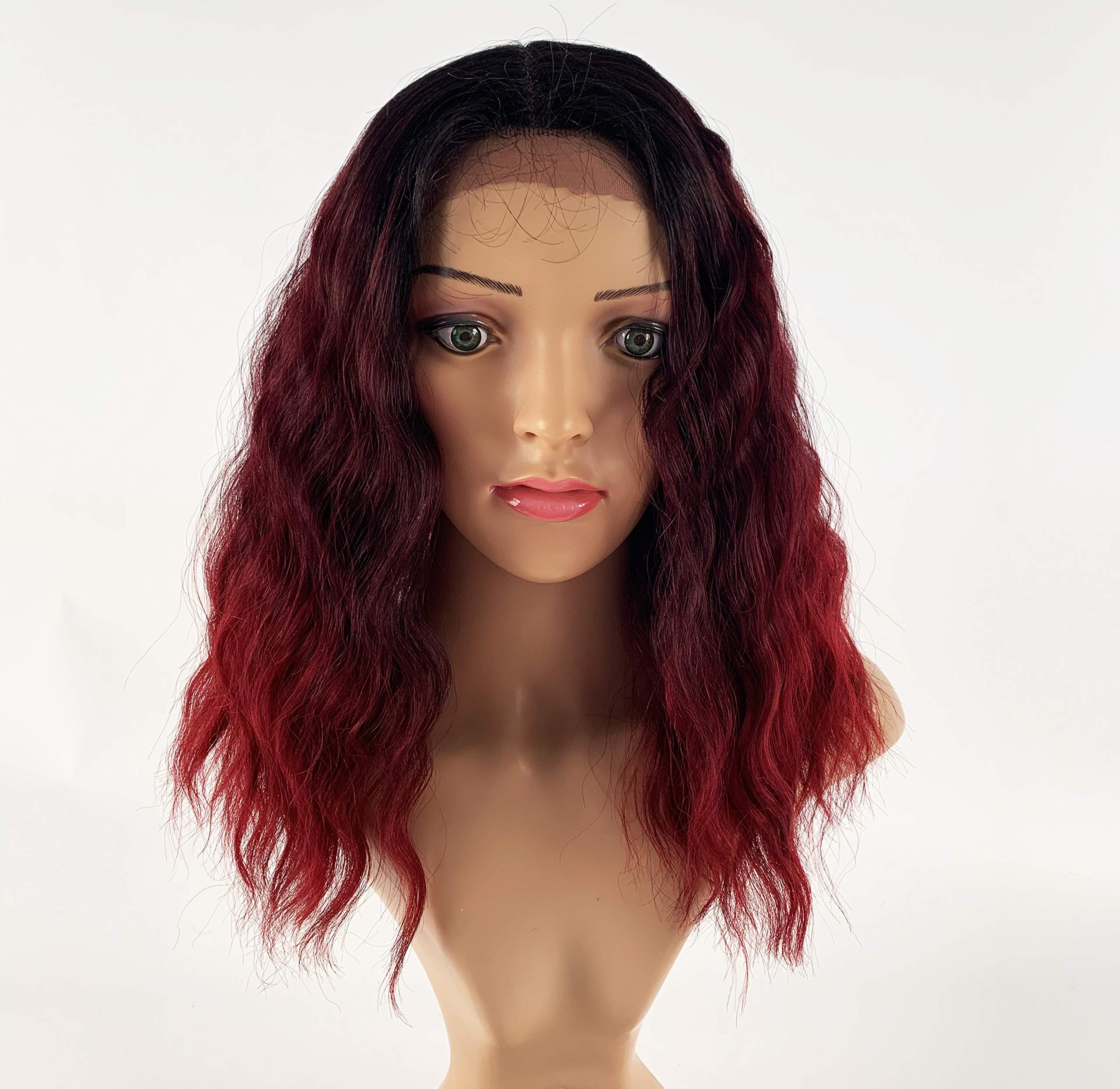 SLEEK Lace Front Wigs With Baby Hair 15’’ Shoulder Length Nature Loose Synthetic SPOTLIGHT 101 ABBIE lace wig Centre Part 4'' Deep Lace Heat Resistant Fiber150g-TT1B/530/RE