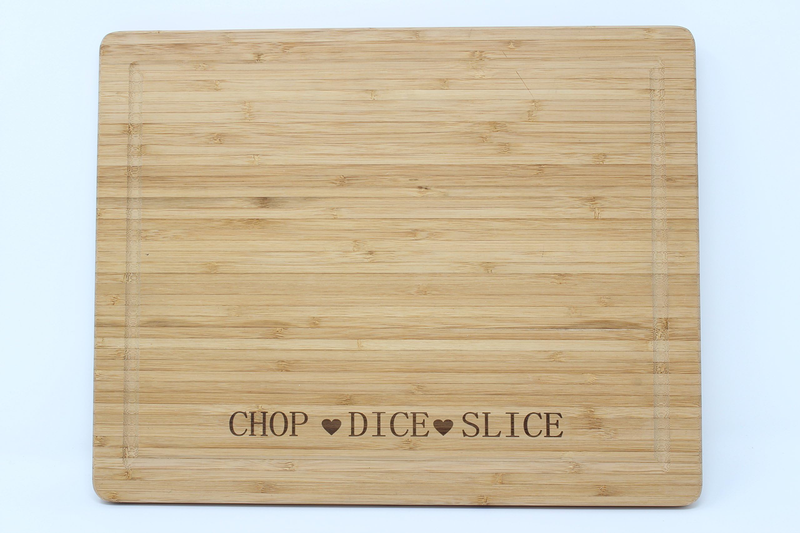Chop Dice Slice Wooden Chopping Board