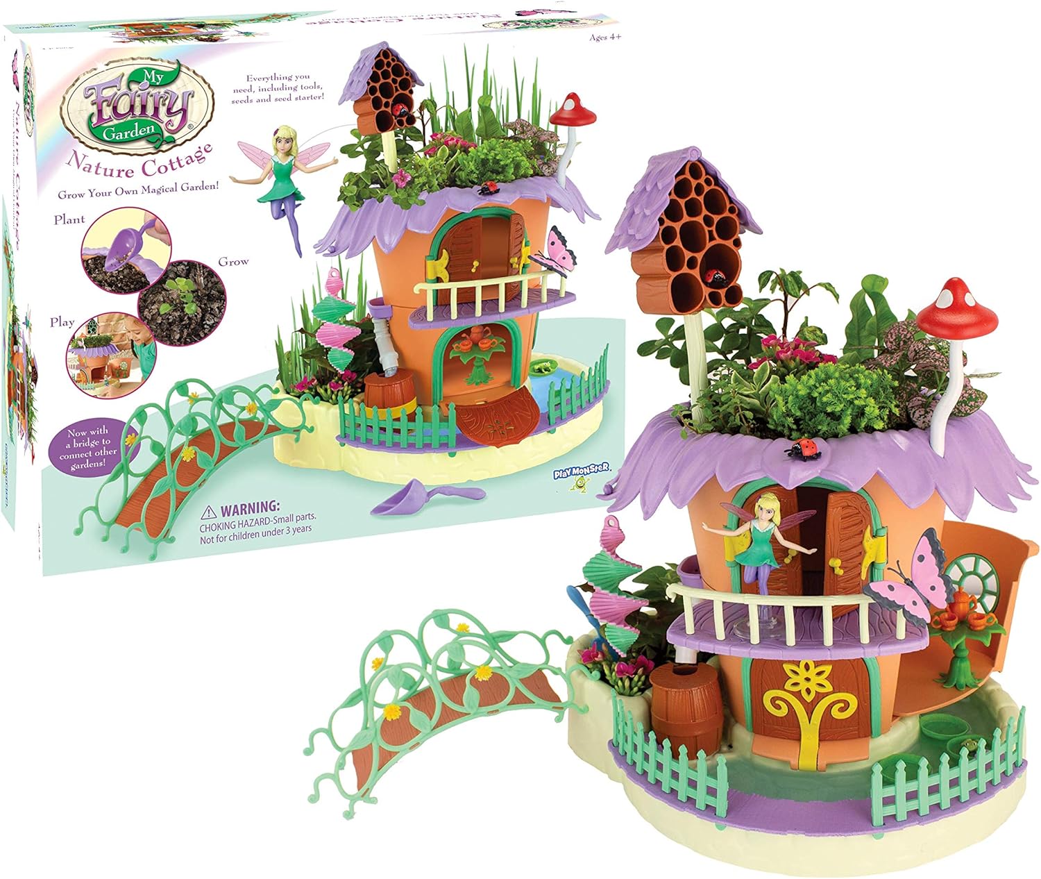 my fairy garden unicorn meadow grow & play set