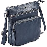 Crossbody Bags for Women Real Leather Purse Handmade Vintage Crossover Shoulder Pocketbook | Handmade, Vintage, Crossover