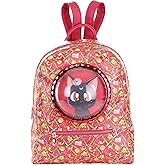 FUN.COM Luna Window Carrier Sailor Moon Backpack - Mini Faux Leather Bag with Adjustable Straps, Officially Licensed