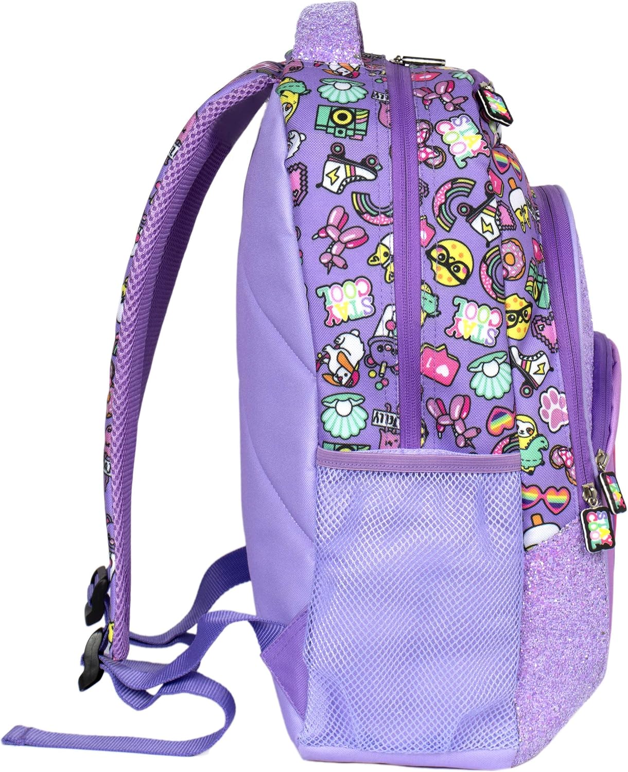 Fringoo - Large Kids Backpack For Boys and Girls, Rainbow Smile - Image 4