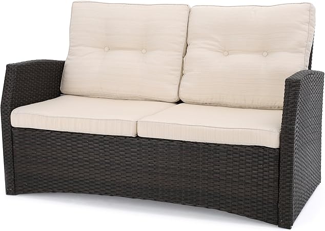 Amazon Com Christopher Knight Home 305670 Baldick Outdoor Wicker