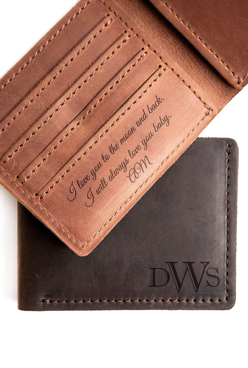 Amazon.com: Custom Wallets for Men Personalized Gift for Dad Mens