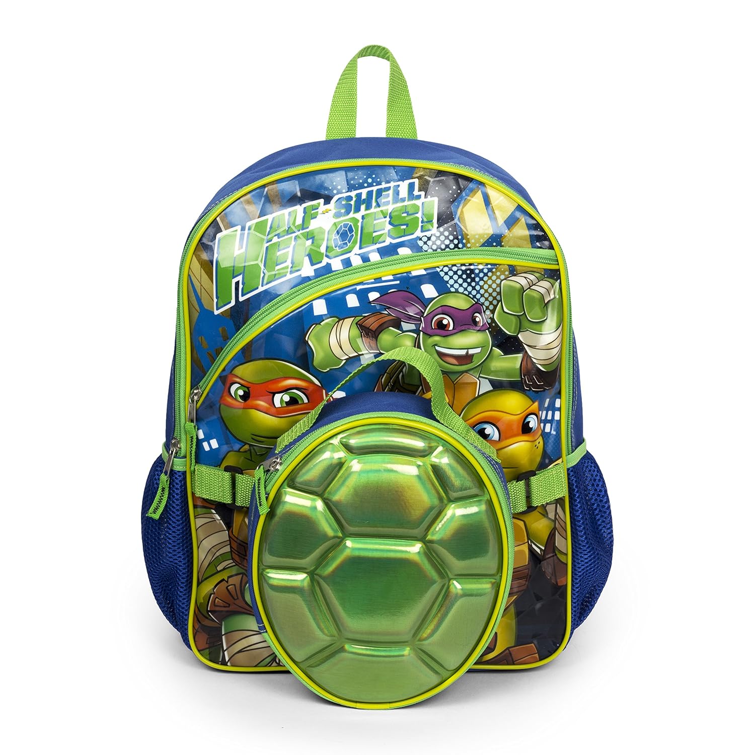 ninja turtle backpack and lunchbox