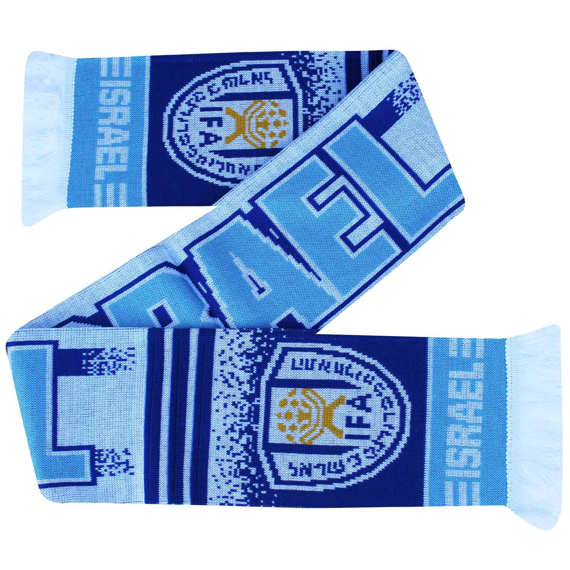 Israel International Football Supporters Scarf (100% Acrylic)