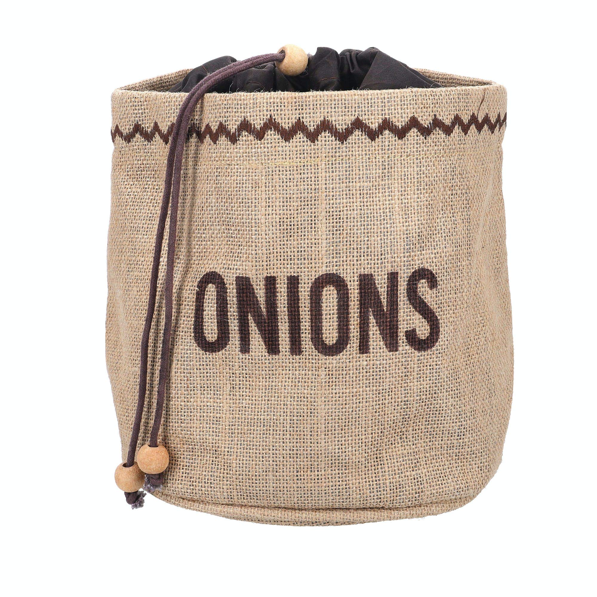 KitchenCraft Natural Elements Eco-Friendly Onion Jute Sack
