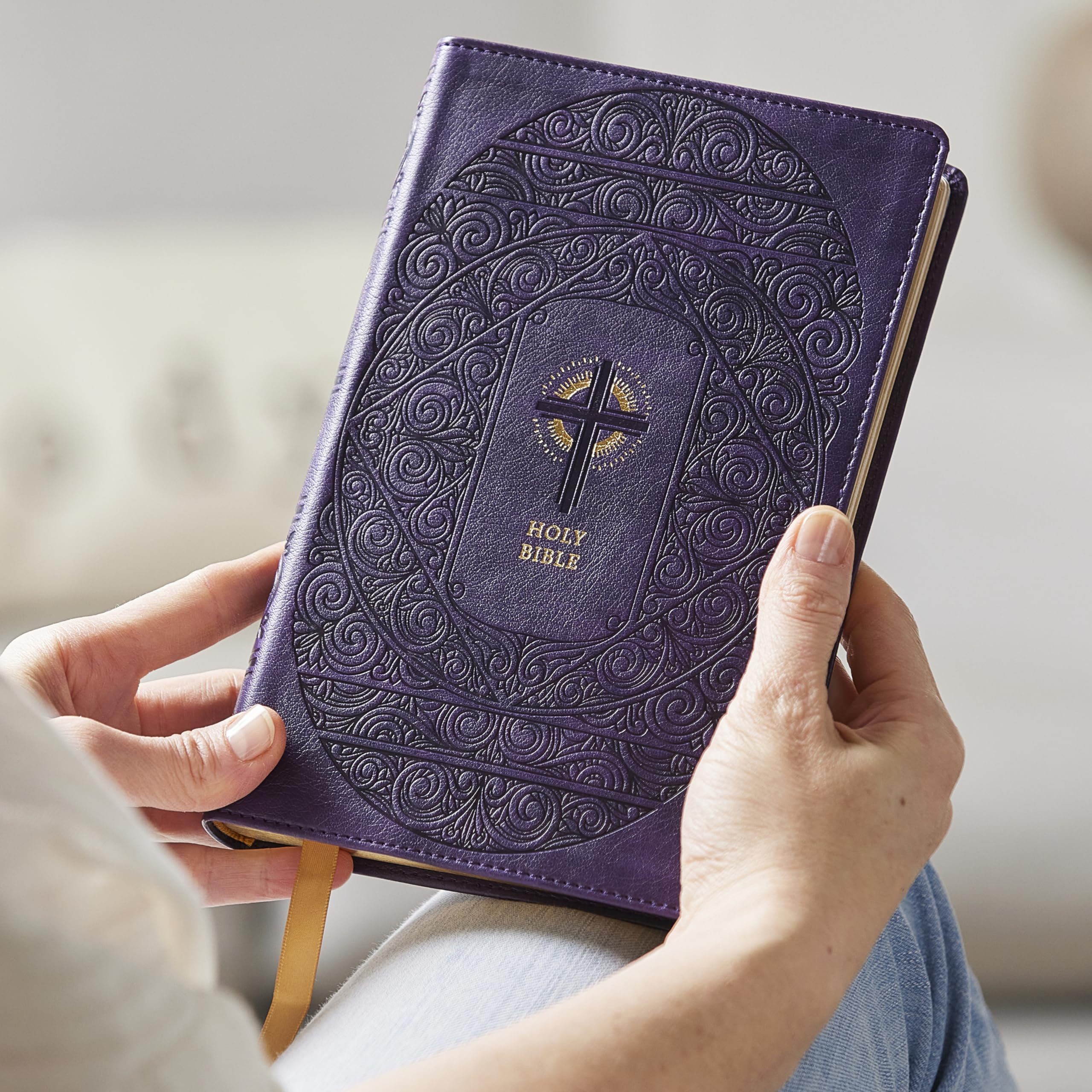 NRSVCE Sacraments of Initiation Catholic Bible, Purple Leathersoft, Comfort Print NRSVCE Sacraments of Initiation Catholic Bible, Purple Leathersoft, Comfort Print Imitation Leather