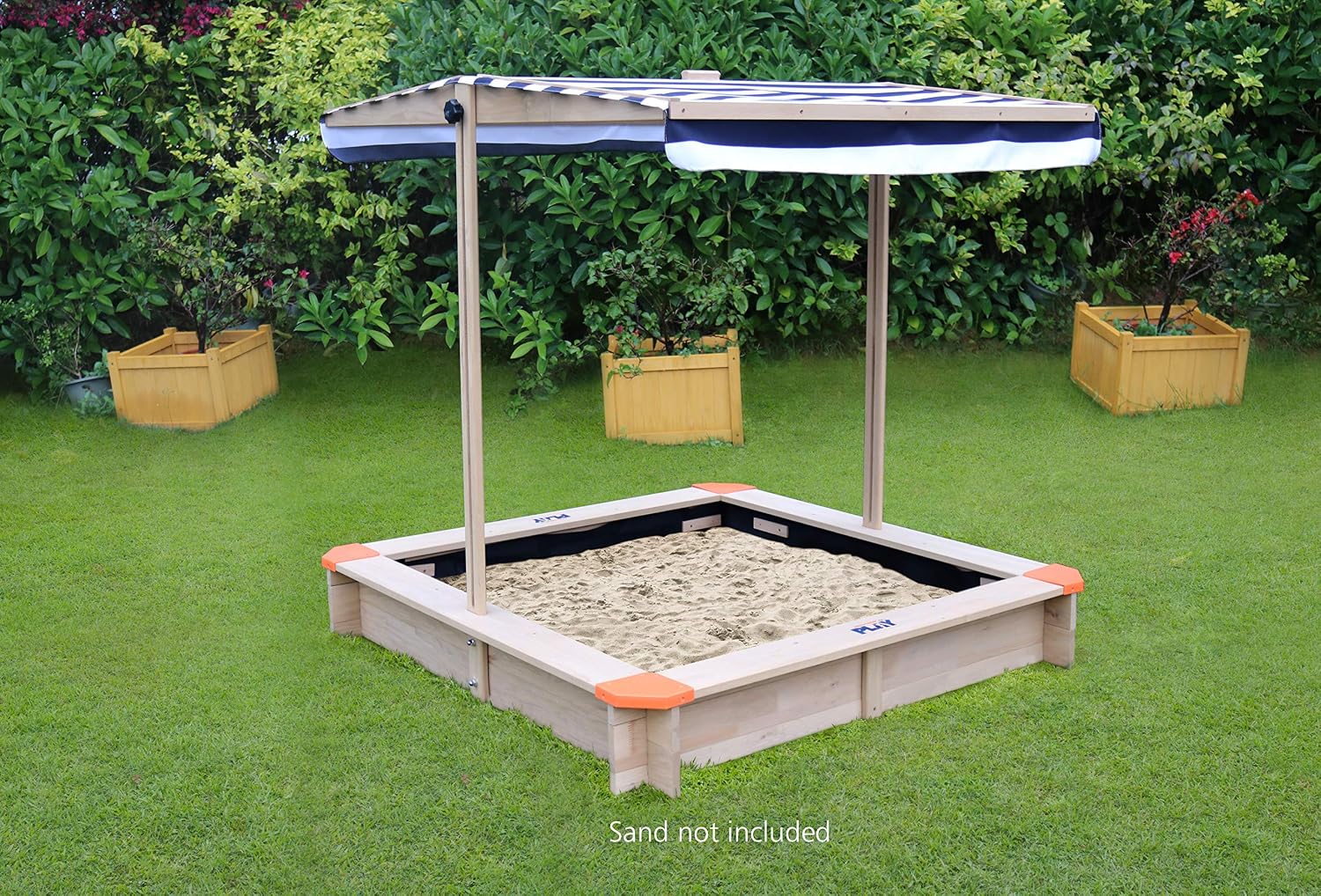Hedstrom Sand and Ball Pit, Outdoor Fun for Kids Tilting Canopy, Sustainable Fir Wood Construction, Bench Surround - Image 3
