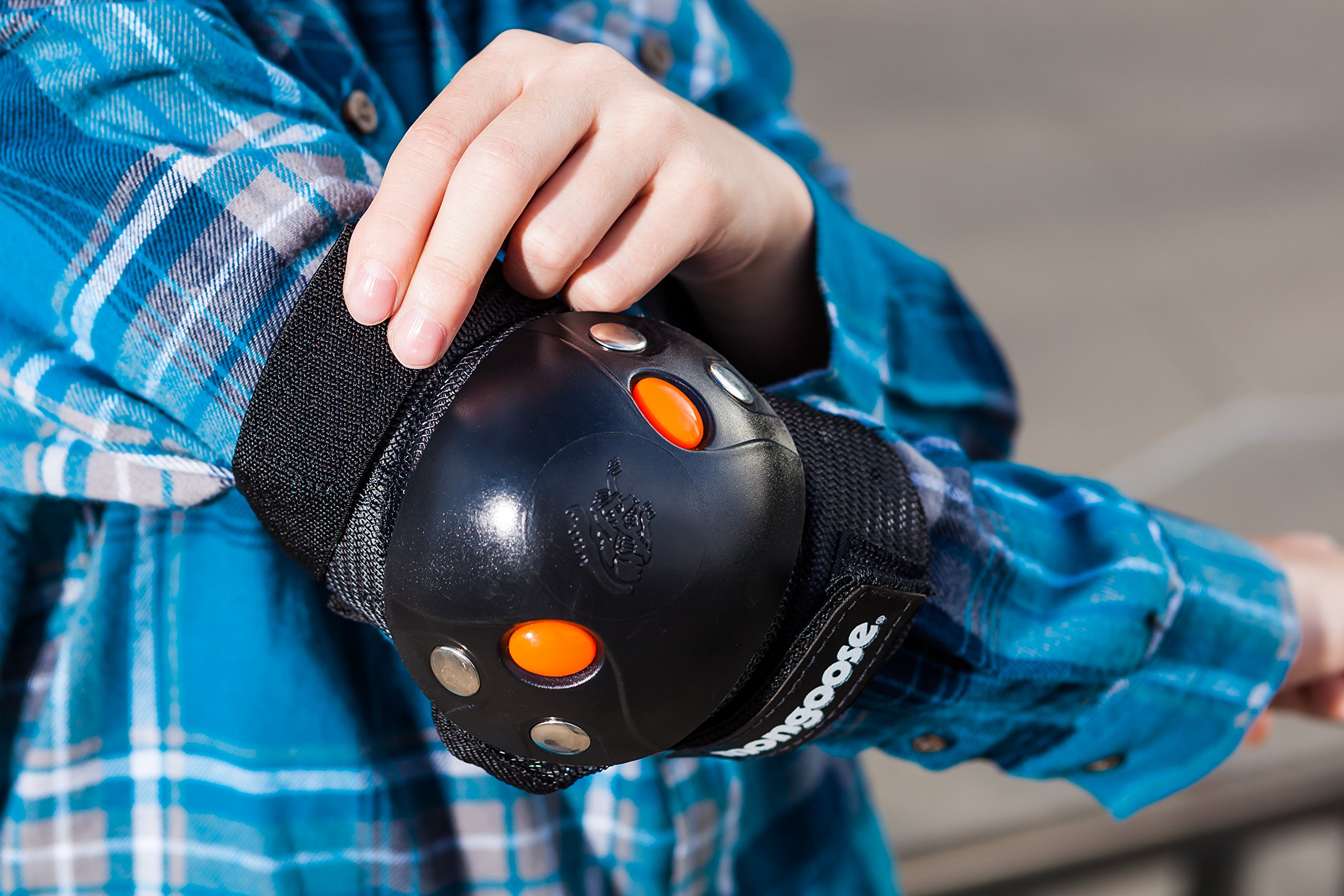 Mongoose Youth BMX Bike Gel Knee and Elbow Pad Set, MultiSport