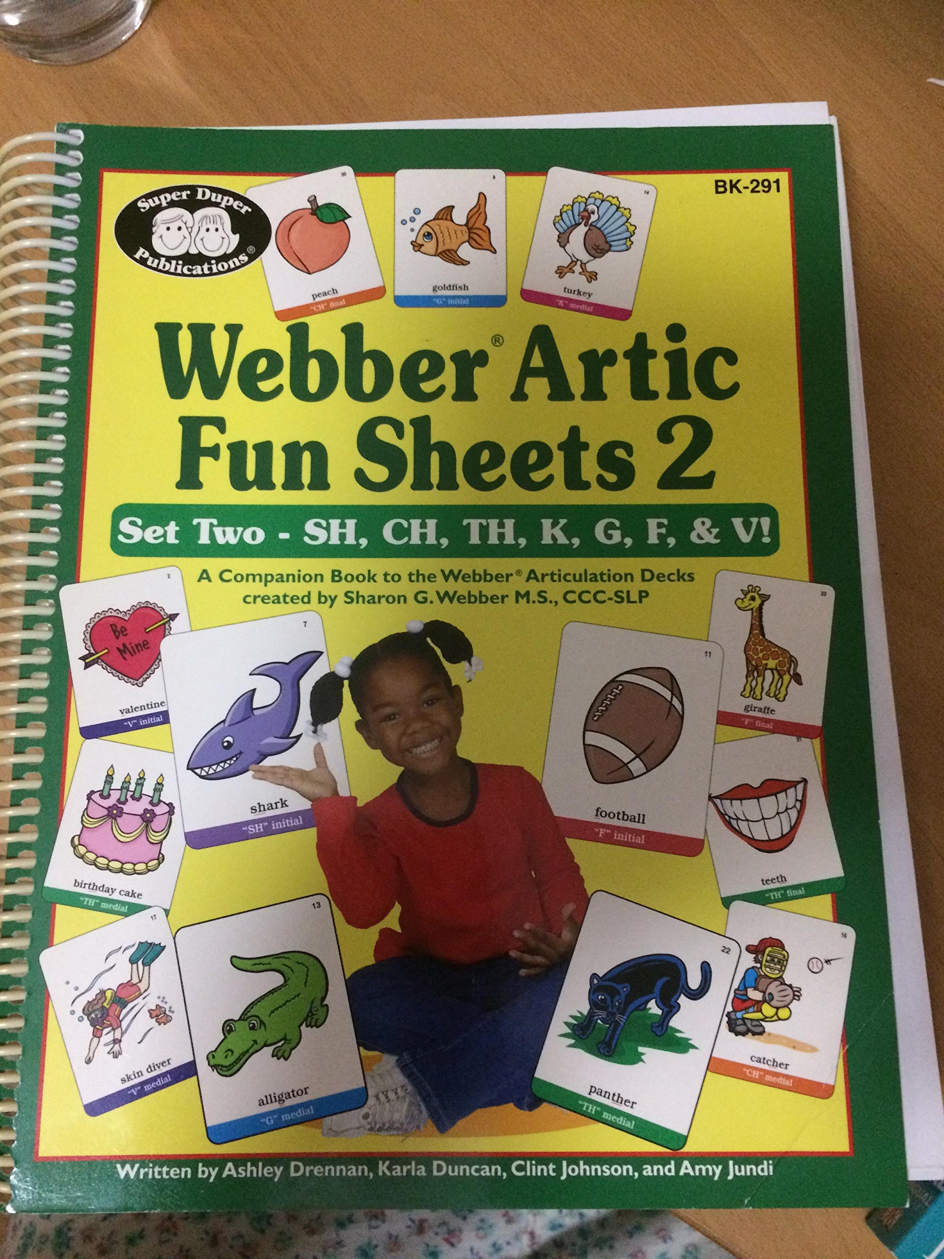 Webber Artic Fun Sheets Set 2 Sh Ch Th K G F V Sharon G Webber Amazon Com Books