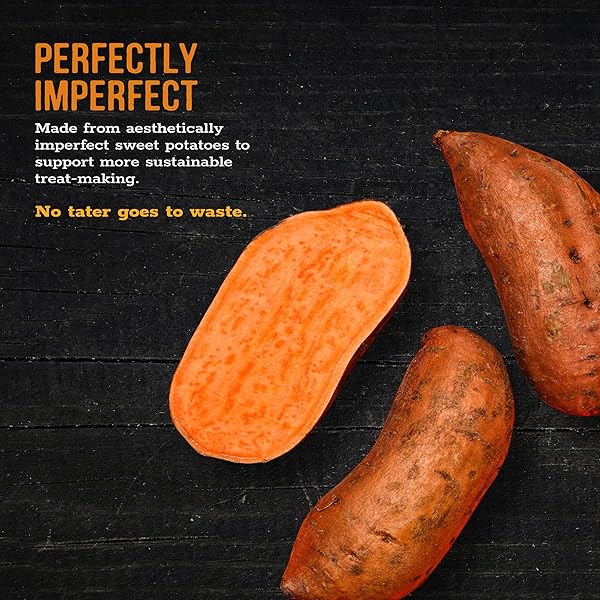 WHOLESOME PRIDE SWEET POTATO CHEWS 100% ALL-NATURAL SINGLE INGREDIENT DOG TREATS, 16 OZ