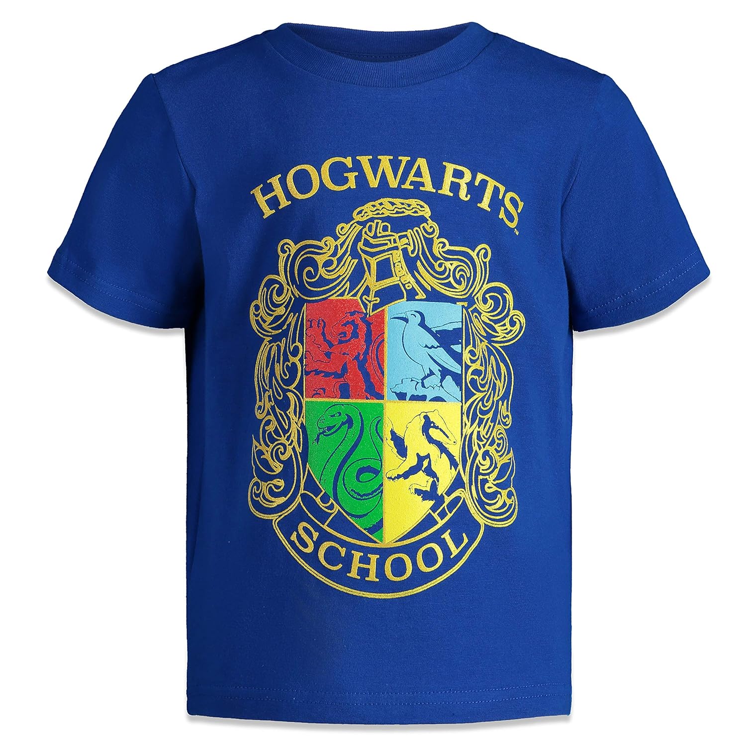 HARRY POTTER Hogwarts Toddler Boys Short Sleeve TShirts 3 Pack Blue/Grey/Red Tops & Tees Clothing HARRY POTTER Hogwarts Toddler Boys Short Sleeve TShirts 3 Pack Blue/Grey/Red Tops & Tees Clothing