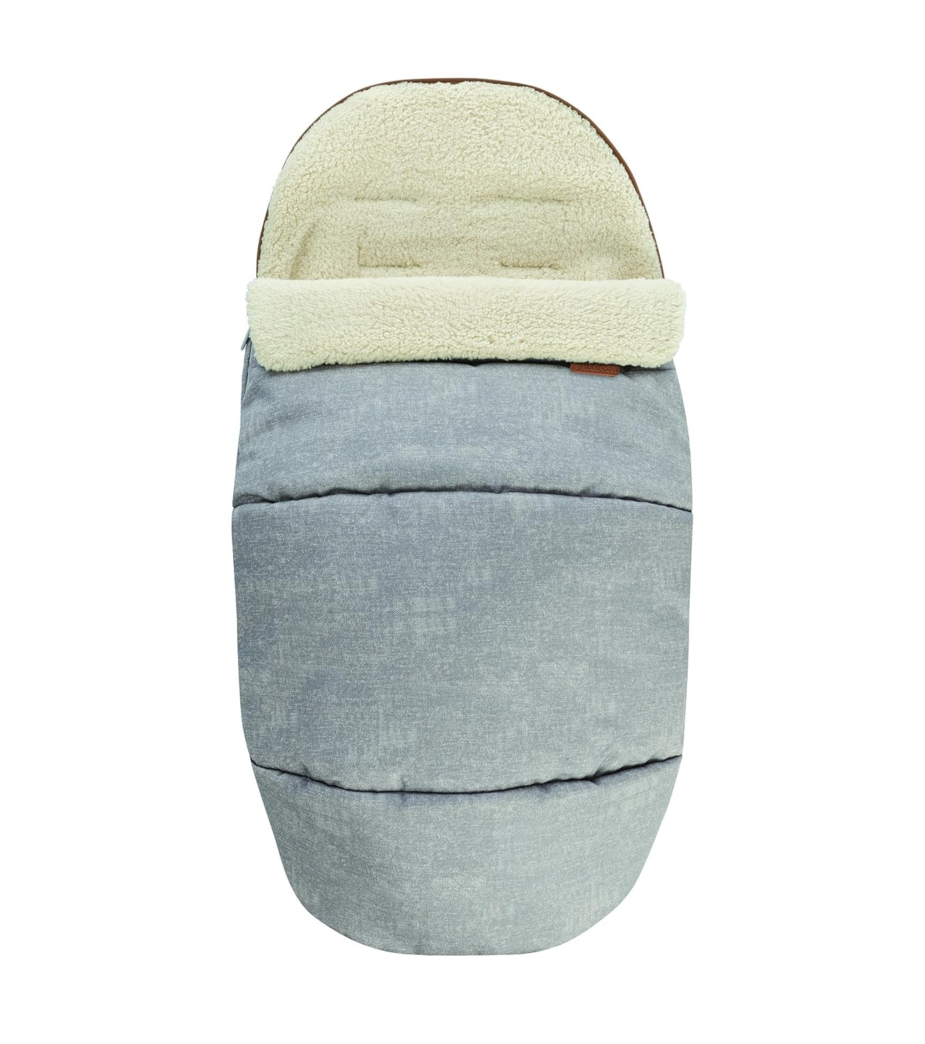 Maxi-Cosi kuschelig weicher 2-in-1 Fußsack, geeignet für alle Maxi-Cosi Kinderwagen, auch als Sitzpolster verwendbar, nomad grey