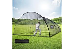 Smocraut Batting Cage 30X13X9FT Batting Cages for Backyard,Baseball Batting Cage Baseball Cage Portable Softball Batting Cage