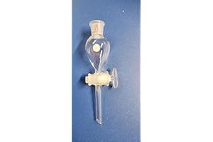 BEYONDSUPPLY Lab Glass Separatory Separation Funnel 20ml New