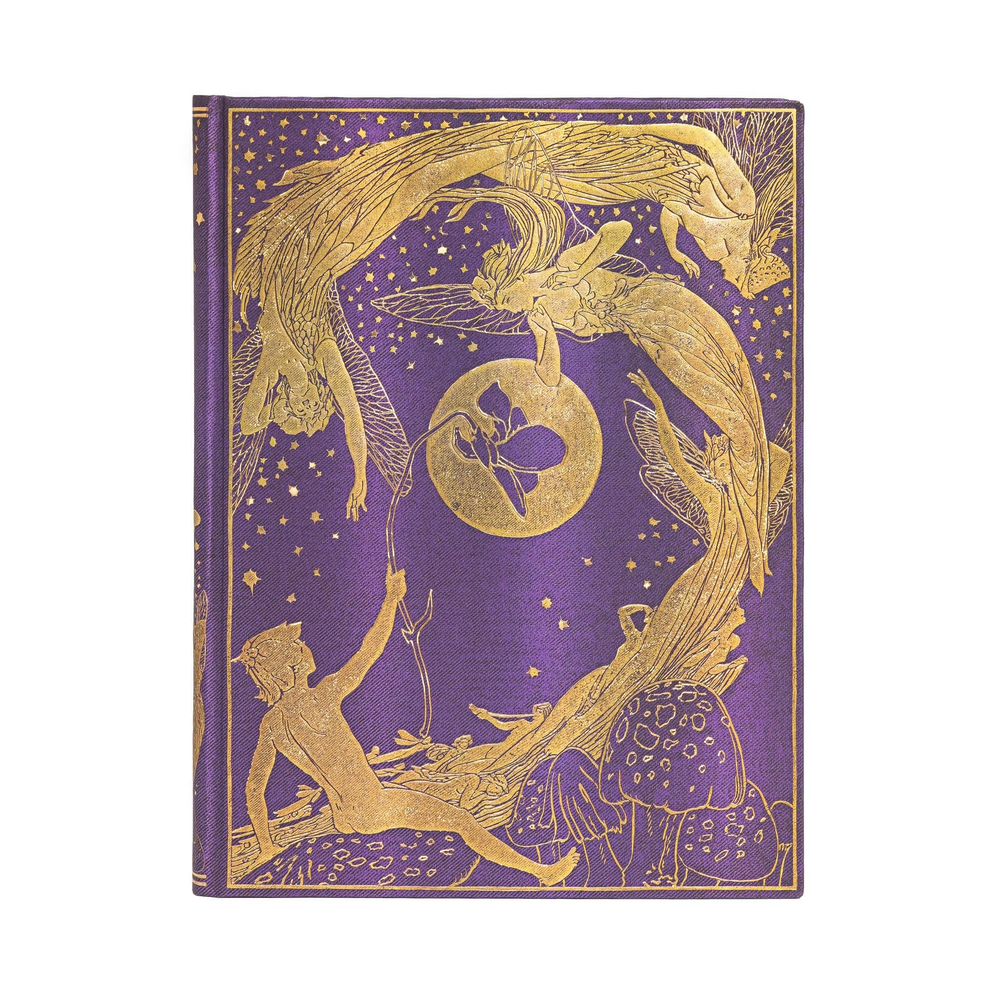 Paperblanks Hardcover Journal Violet Fairy | Lined | Ultra (180 × 230 mm)