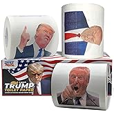 Donald Trump Toilet Paper 3-Pack Winners' Edition – Unleash Laughter with Every Roll, Luxe Sheets Fit for a President, and Hi