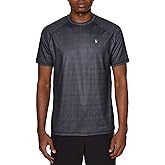 Spyder Men's Short Sleeve Rashguard – Quick-Dry Swim Shirt with Sun Protection, Performance Top