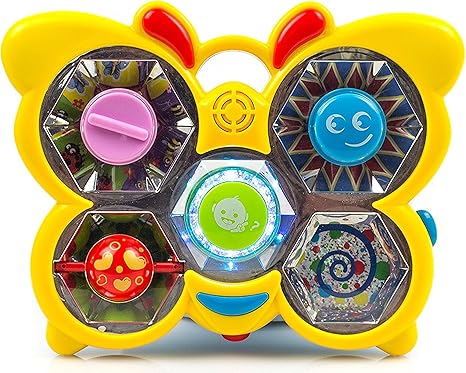 cute butterfly musical baby toy