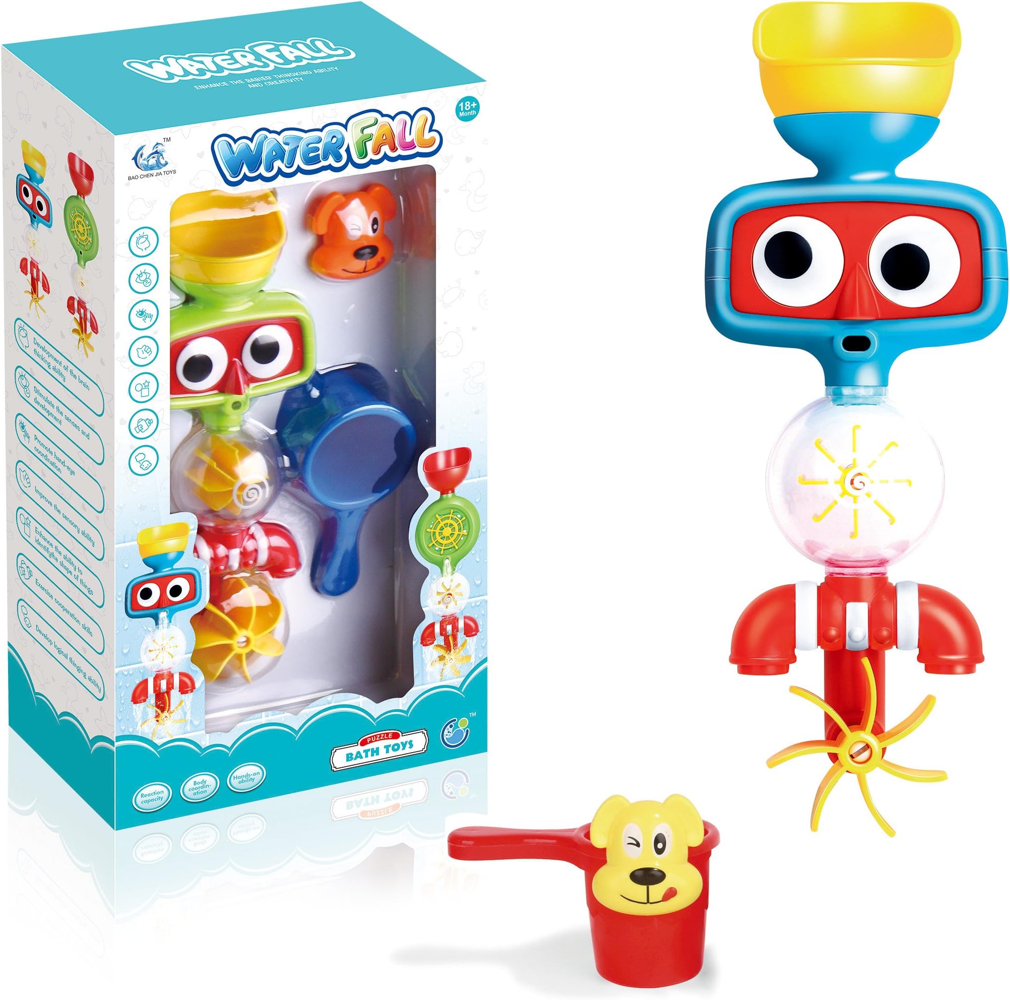 Best Baby Bath Water Spray Tubes Shower Station Animal Toy Gift Set