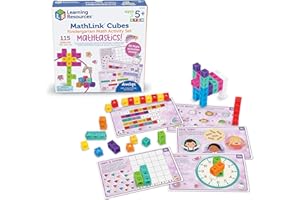 Learning Resources Mathlink Cubes Activity Set - Mathtastic