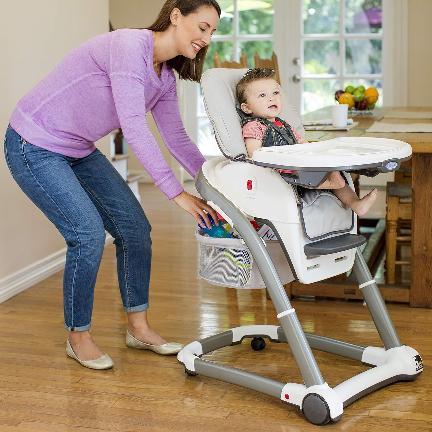 Nyssa Graco Blossom 6 In 1 Convertible High Chair Seating System Highchairs Kolenik Baby