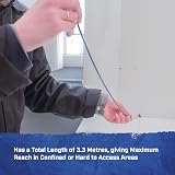 Faithfull FAICRS330 3.3M Cable Rod & Accessories Kit - 15 Piece Blue view 6